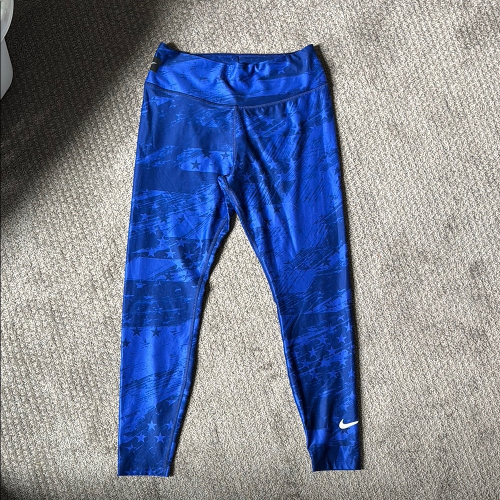 Nike Blue Performance Leggings